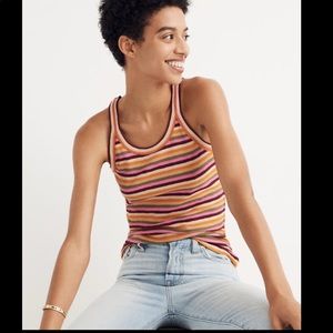 MOVING SALE madewell audio stripe tank